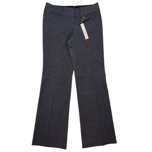 NWT Loft Marisa Trouser Gray Dress Pants Womens Size 4 Career Business